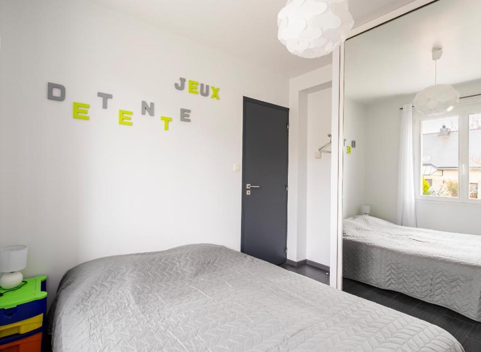 Chambre au calme, Rennes, mer, Broceliande Mordelles Exterior foto